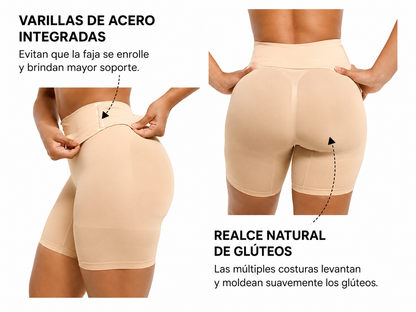 Faja Short Efecto Reloj de Arena | Moldea, Levanta y Define