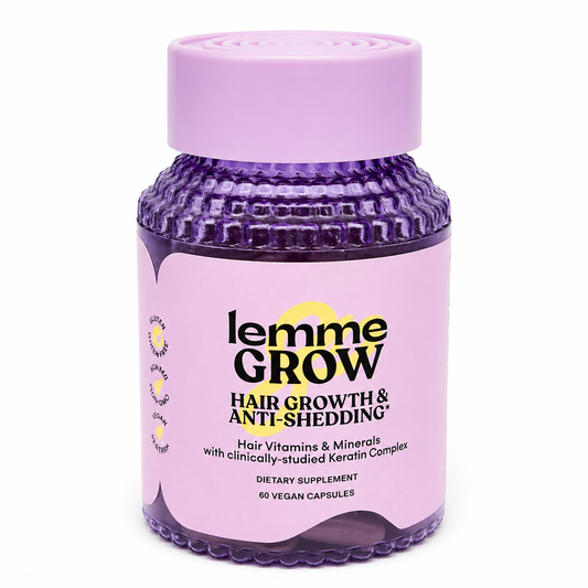 Lemme Grow potenciador de crecimento de cabello y uñas 100% Natural IMPORTADO USA