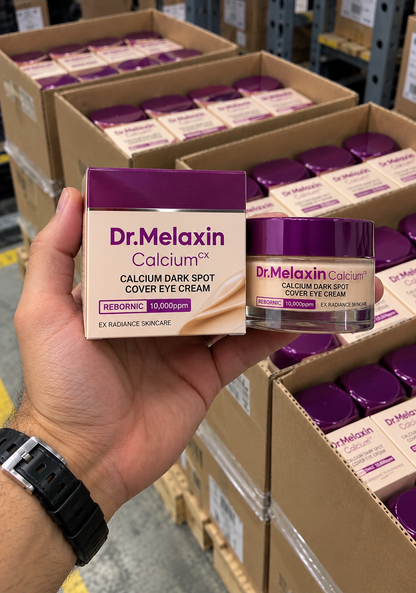 Dr. Melaxin Calcium Crema Correctora de Ojeras y Mirada Radiante.