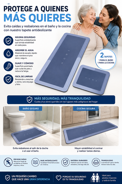 SafeStep™  Kit de Protección Anticaídas para el Hogar + guia de REGALO para Prevenir Caídas en el Hogar y Proteger a tus Seres Queridos