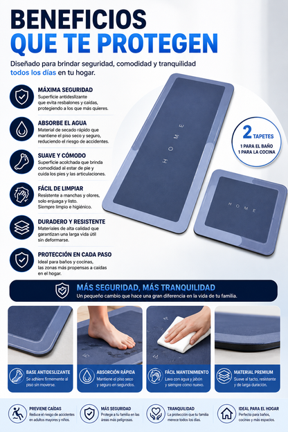 SafeStep™  Kit de Protección Anticaídas para el Hogar + guia de REGALO para Prevenir Caídas en el Hogar y Proteger a tus Seres Queridos