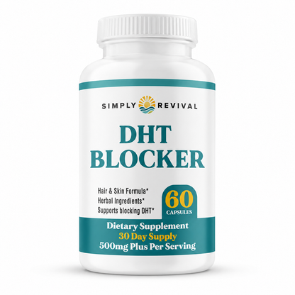 DHT-blocker suplemento anti-caida de cabello 100% naturales IMPORTADO USA + Guia digital de REGALO para Cómo Combatir la Caída del Cabello de Forma Inteligente