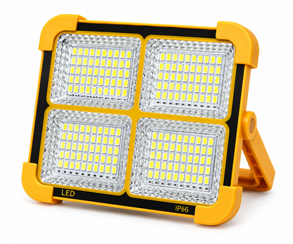 Reflector Solar PowerMax 4X | Luz + Energía Portátil