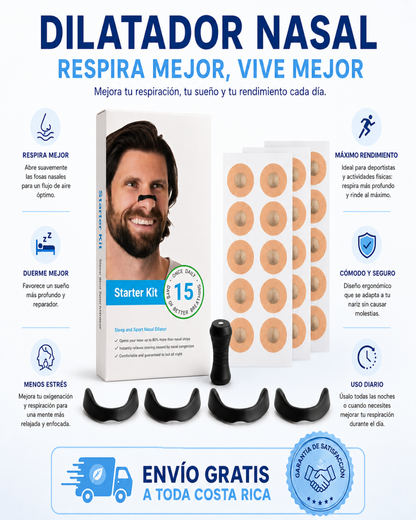 Dilatador Nasal Respira con tranquilidad IMPORTADO USA