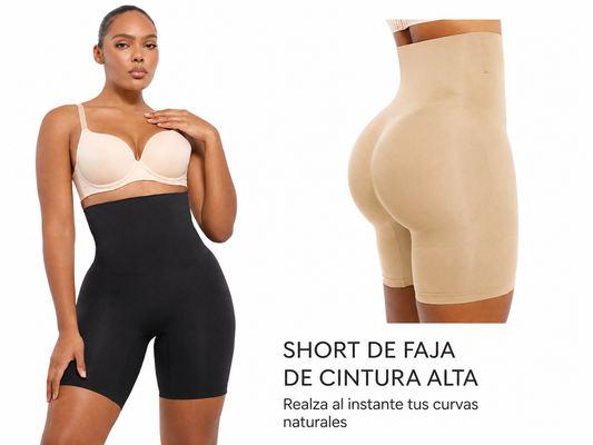 Faja Short Efecto Reloj de Arena | Moldea, Levanta y Define