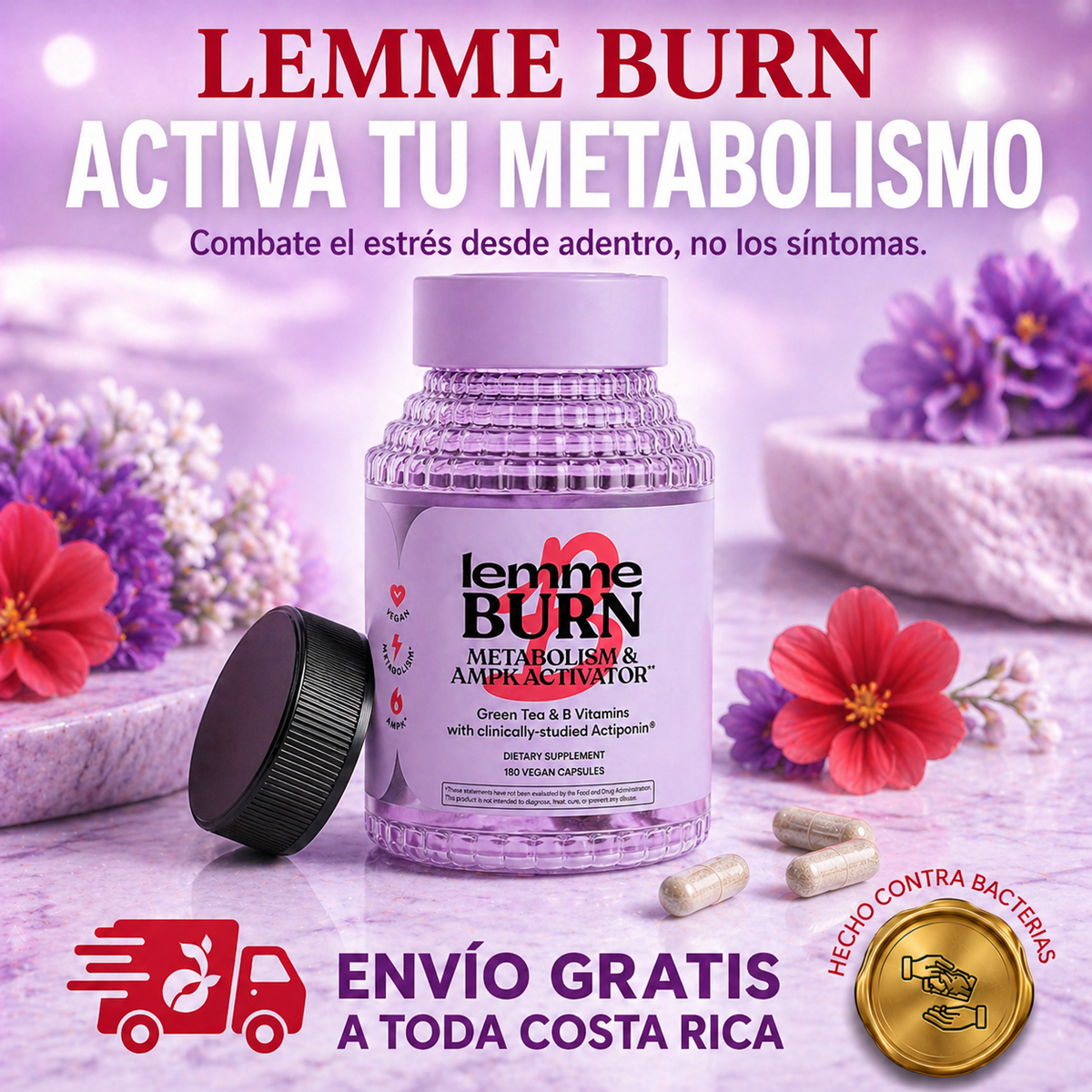Lemme Burn Activa tu metabolismo de forma 100% natural IMPORTADO USA